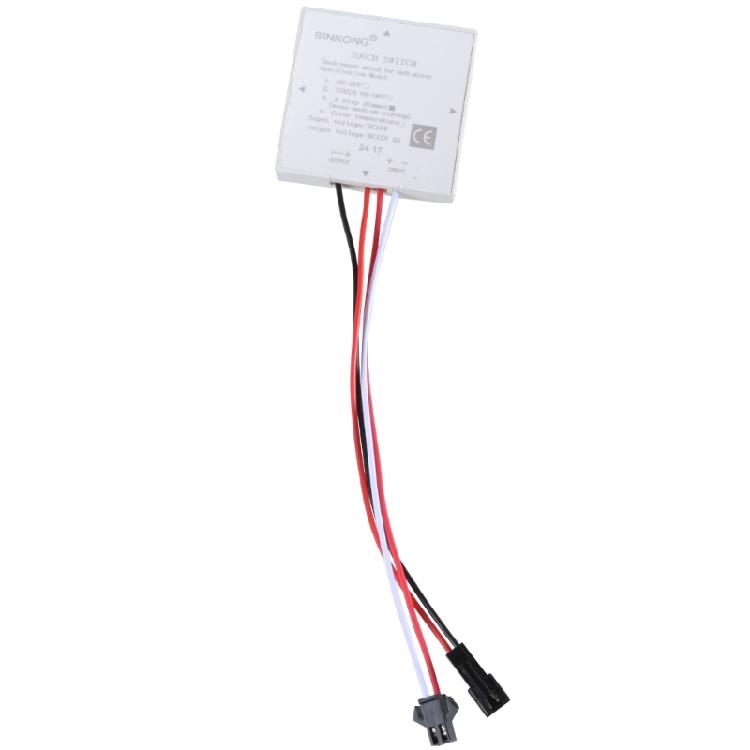 

Adjustment Touch Sensor Personalizes Lighting Solution 2-12V for Bathroom Glass 1