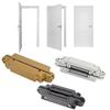 Door Hinges Adjustable 180 Degrees Opening Angle 3D Folding Door Hinge with Hex Wrench Screws for Wooden Door 40kg Door Hinges
