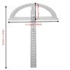 0-180 Degree Stainless Steel Protractor Stainless Steel Degree Protractor  Engineering