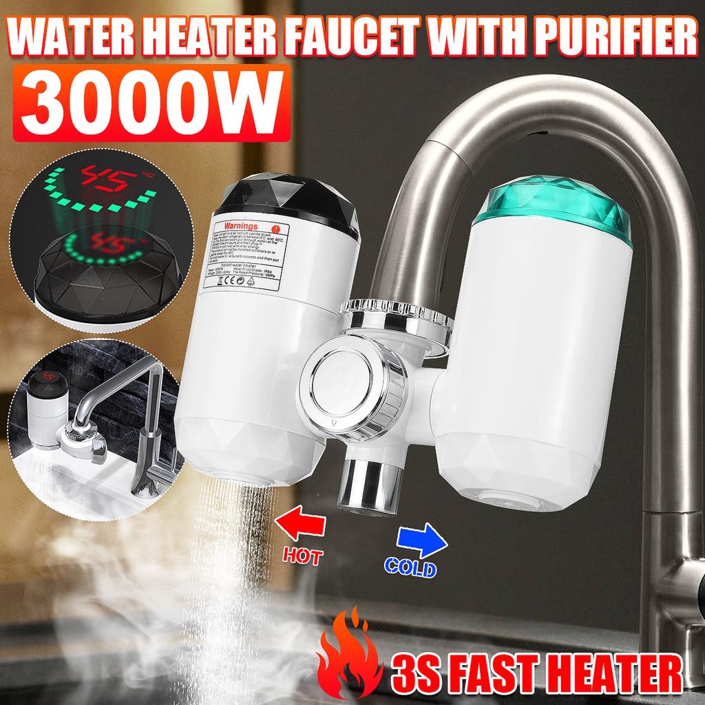 

Электрический водонагреватель Водяной фильтр Проточный цифровой мгновенный водонагреватель для водопроводной воды с водоочистителем