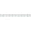 VidaXL Clôture en Treillis Métallique, Panneau de Clôture Décoratif, Barrière de Protection Jardin Patio Extérieur, Vert 154076