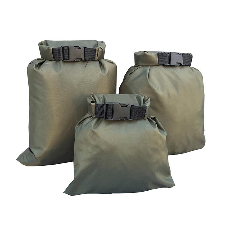 3Pcs/Set Multifunctional Drifting Bag Dry Bag Waterproof Bag Nylon Waterproof Bags 1.5L 2.5L 3.5L For Camping Hiking Backpacking