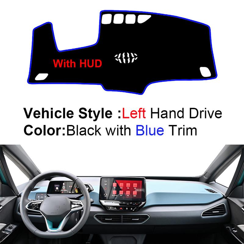 Car Inner Dashboard Cover For Volkswagen VW ID.3 ID3 2019 2020 2026 2026 2026Auto Dash Mat Carpet Cape Sun shade Dashmat Pad