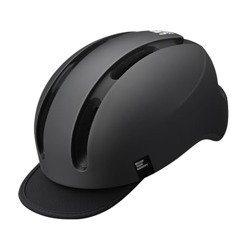 

KABUTO Холщовый городской велосипедный шлем, M/L (57-59см), Матовый черный, Рекомендовано JCF