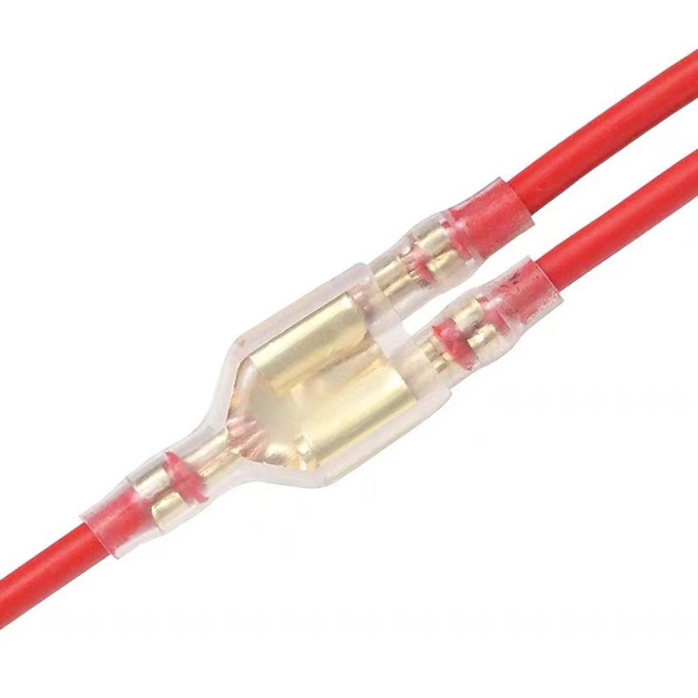 120 Stück 3,5 mm Crimp-Kabelschuhe Elektrischer Drahtverbinder Für Auto Elektrischer Drahtverbinder Kaltpress-Crimp-Kabelschuh