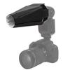 Universal Folding Camera Top Flash Light Lamp Speedlite Reflector Diffuser Black