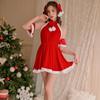 Jin Xiao Plus Size Sexy Christmas Lingerie Costume Set