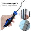 2 PCS Hose Removal Hook Set, 8 Inch Gasket Hook & Pick Tool Vehicle Radiator Hose Remover, Mini Pick Hooks Puller Remover for Hoses O-Rings Gaskets,