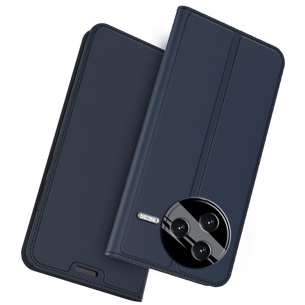For Xiaomi Poco F7 Pro 5G/Redmi K80 5G Case PU Leather Phone Cover with Card Holder Stand Magnetic Closure