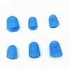 HJ Finger Cot Guitar Silicon Finger Sleeve Fingertip Protection Stringed Instruments For Practice (L, 30pcs)