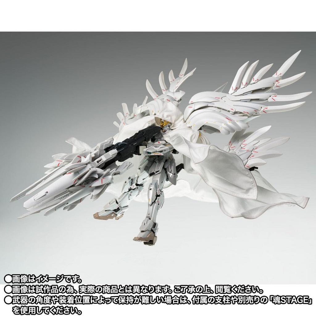 GUNDAM FIX FIGURATION METAL COMPOSITE Wing Gundam Zero Cloaked Custom, approximately 170mm, ABS & PVC & die-cast & fabric, pre-painted, finished