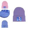 Frozen Elsa Kids Knitted Hat With Airy Acrylic Material For Autumn Winter Warmth