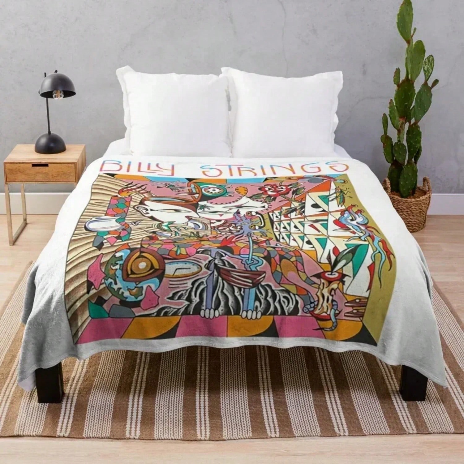 Billy Strings T-ShirtBilly Billy Throw Blanket Hair Thins Sleeping Bag Decorative Beds Blankets S разноцветный