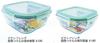 Tombow Glass Airtight Storage Suitable for SG Heat-Resistant Container, 410ml, 4-Point Lock, Pickles, M-410