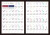 TAHORNG ORIPIA49 Lesson Ideas ORIPIA Piano Stickers ORIPIA49 White OP49 ORIPIA PIANO STICKERS Tahorn Folding Digital Piano Musica Nova Ongaku No
