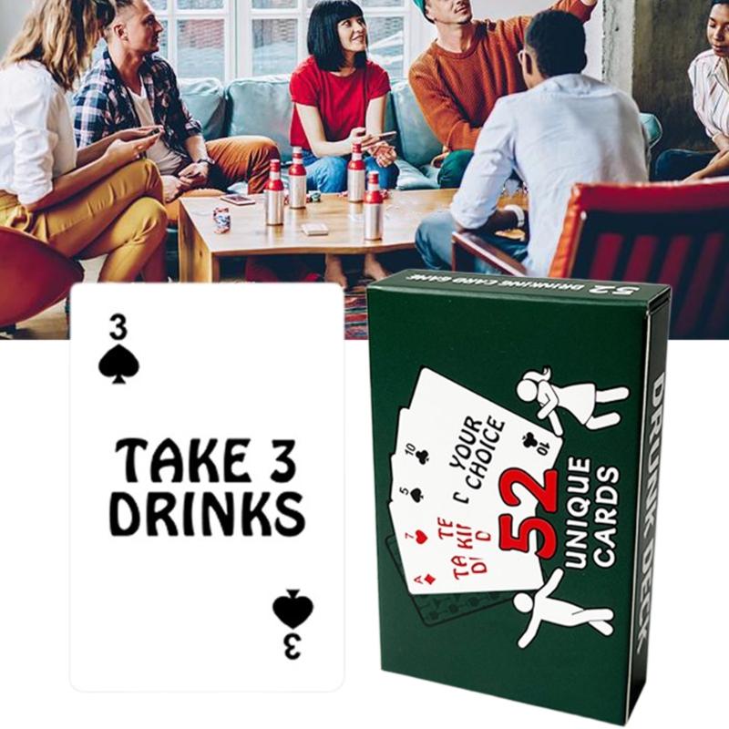 Adult Date Night Interactive Game Card Party Entertainment Playing Cards Creative Drinking Challenges Accessories