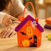Decorative Festival Display Props Halloween Felt Trick or Treat Bags, Cartoon Owl Bat Devil Pumpkin Kids Theme Party Souvenir Pouches Handheld