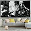 New Berserk Anime Tapestry Wall Hanging Manga Art Wall Decor for Bedroom Dorm Living Room Home Decoration