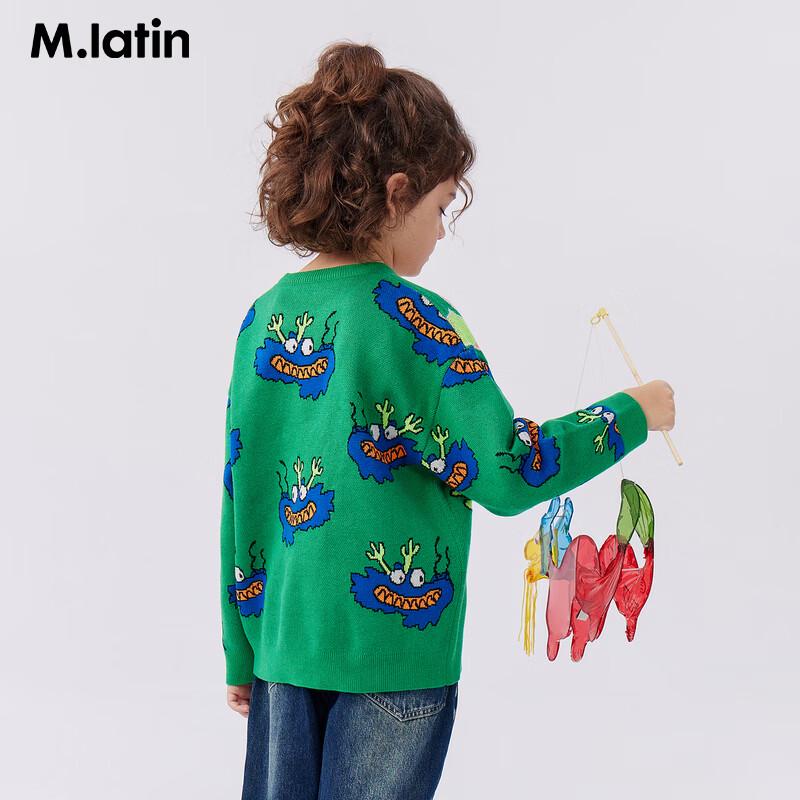 M.Latin Kids Dragon Year Jacquard Sweater 160