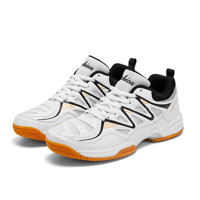 Badminton Shoes Men's and Women's Indoor and Outdoor Non-slip Wear-resistant Mesh Breathable Table Tennis Training Sports Shoes Tennis Shoes