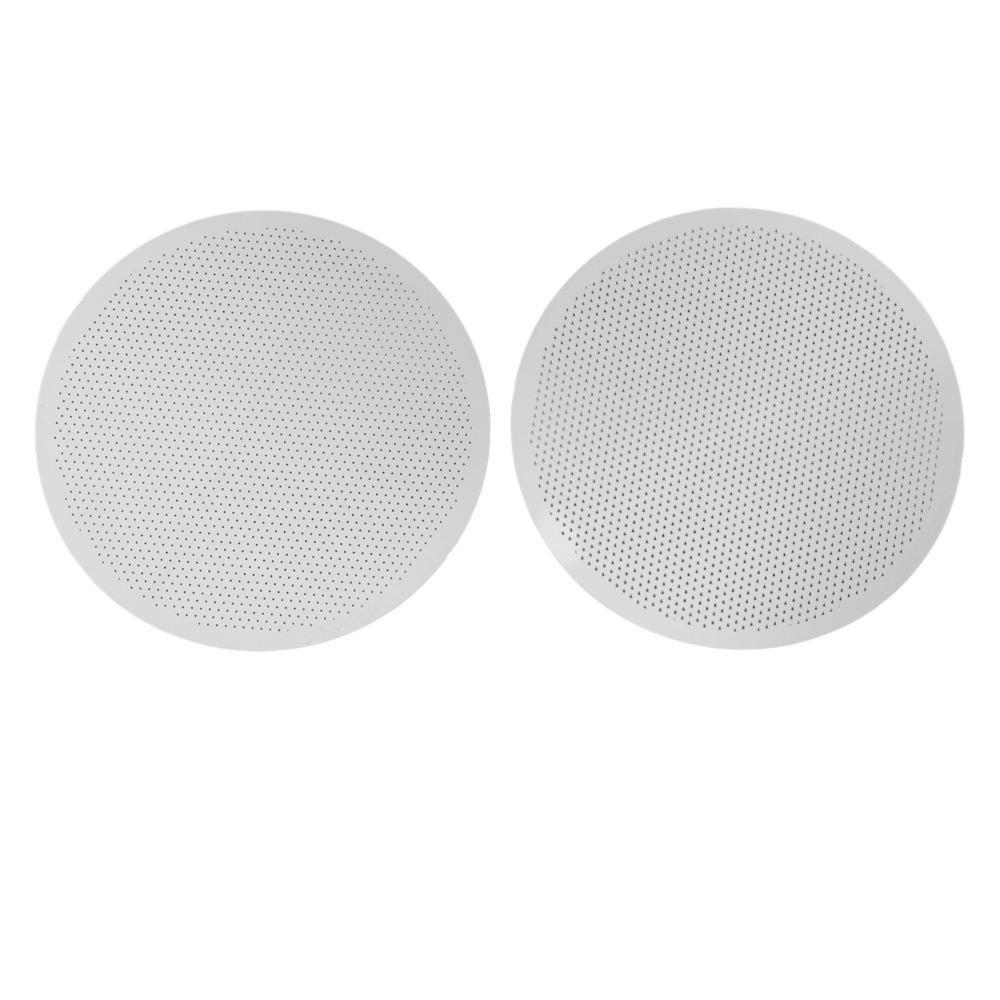 2pcs set 304 Stainless Steel Portafilter Filter Screen Espresso Replacement Accessories