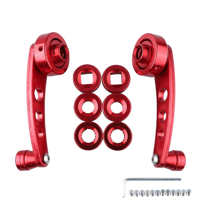 Universal Aluminum Alloy Car Manual Window Lifting Crank Handle Winder Lifter Riser Car Accessories Replacement