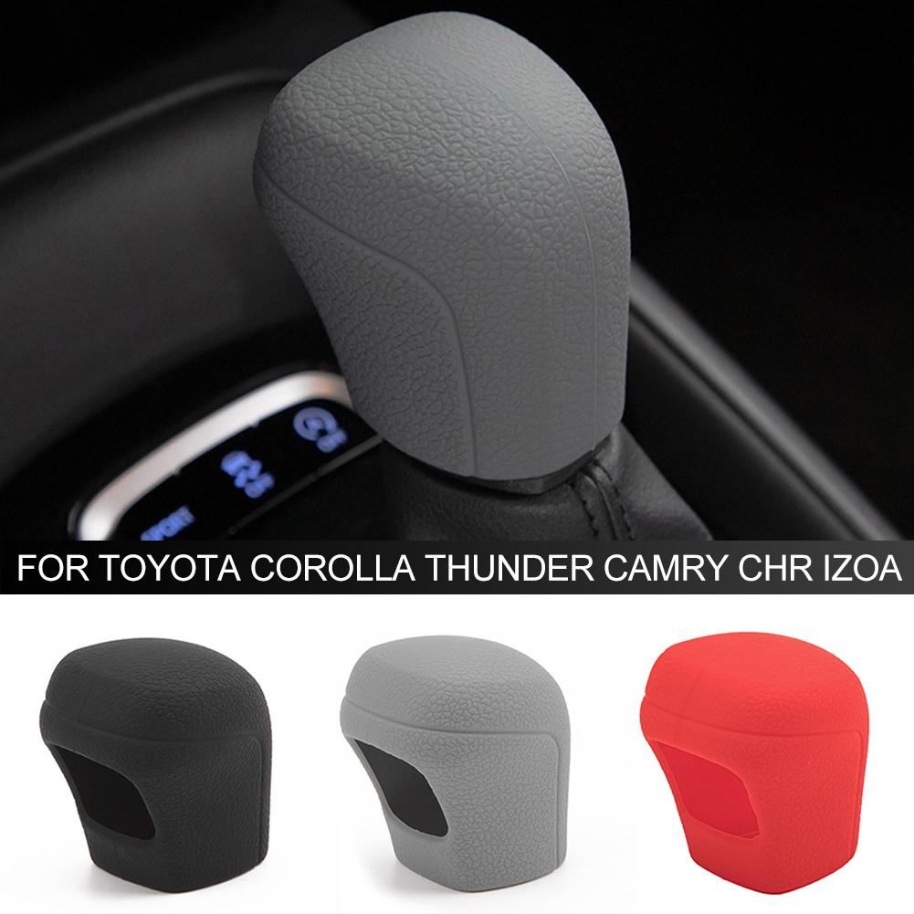 For Toyota Corolla Thunder Camry Lever Cover Corolla Shift Car Manual Gear Head Shift Collars Shift Knob Grips Cover Silicone