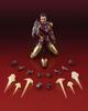 Tamashii Nations S.H. Figuarts Avengers Endgame Iron Man Mark 85 Articulated Figure 155mm ABS PVC Die-cast Painted