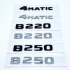 3D Buchstaben B180 B200 B220 B250 B260 B200d 4Matic ABS Emblem für Benz B W246 W247 W242 Auto Kofferraum Heck Logo Aufkleber FL9