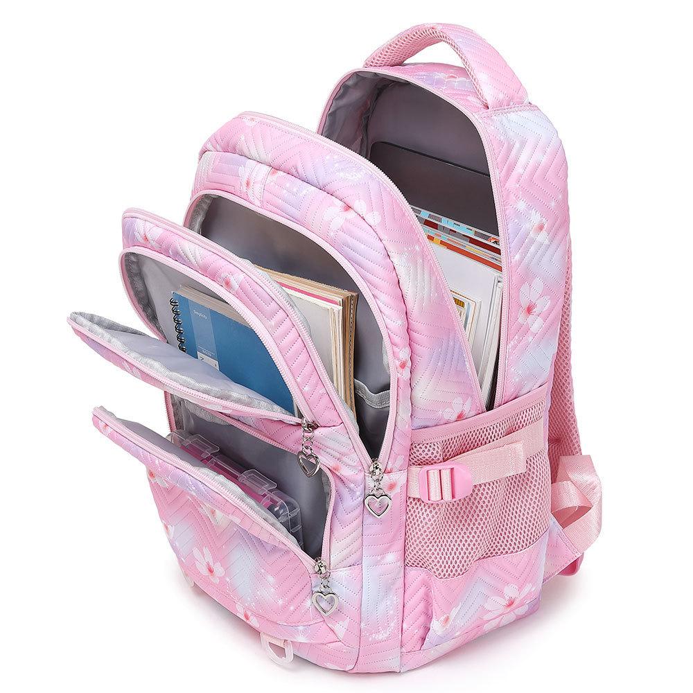 Großes Fassungsvermögen Grund- und Sekundarschüler Schultasche Trend Leichter Rucksack