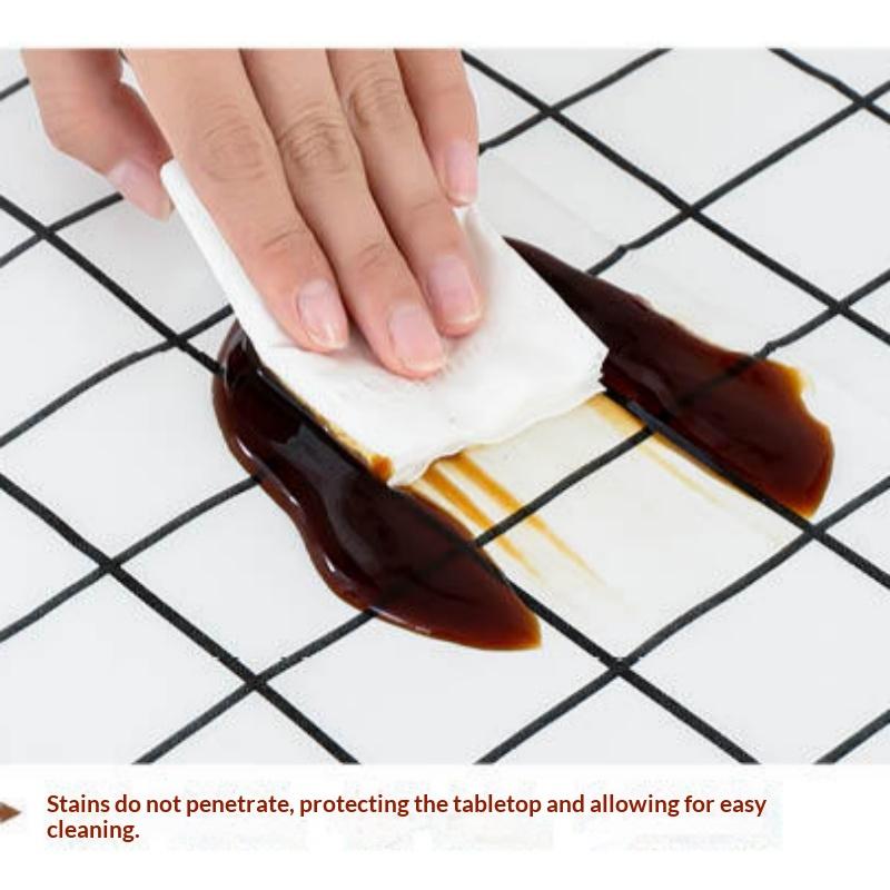 Table Cloth For Home Waterproof Plaid Stripe Dining Tablecloth Kitchen Decorative Rectangular Coffee Cuisine Party Table Cover