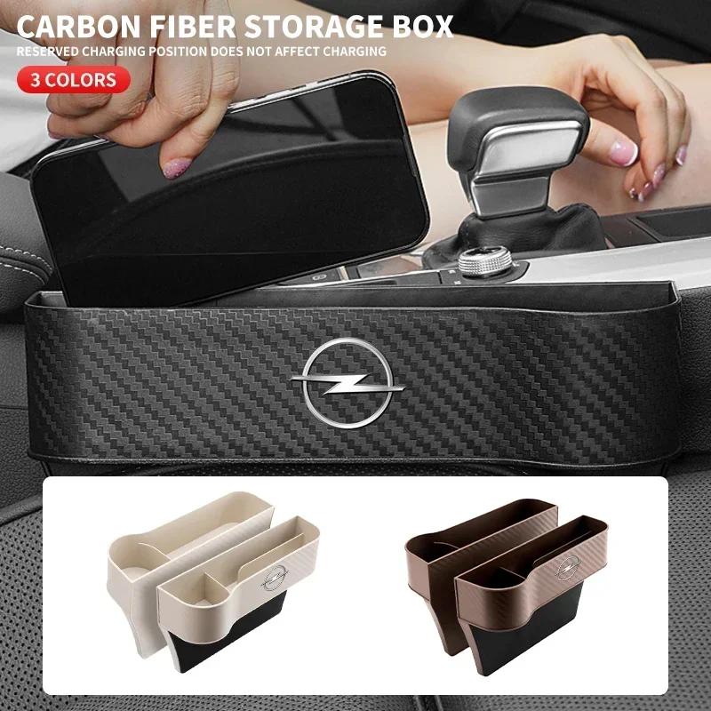 AAHK1 Car Seat Gap Slit Pocket Catcher Organizer For Opel Astra H G J Insignia Mokka Zafira Corsa Vectra C D Antara Combo Accessories