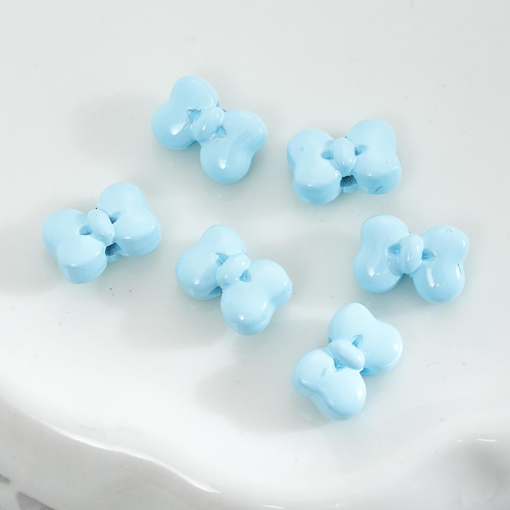 

Милый Красочный Бант Сделай Сам Сплав Ручная Работа Материал Декоративные Бусины Браслет из Бусин Ожерелье Подвеска Ювелирные Аксессуары 5 pieces