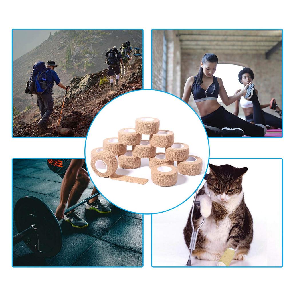 Taping, Self-Adhesive, Non-woven Fabric, Elastic Bandage, Muscle/Joint Support, Elastic Bandage,