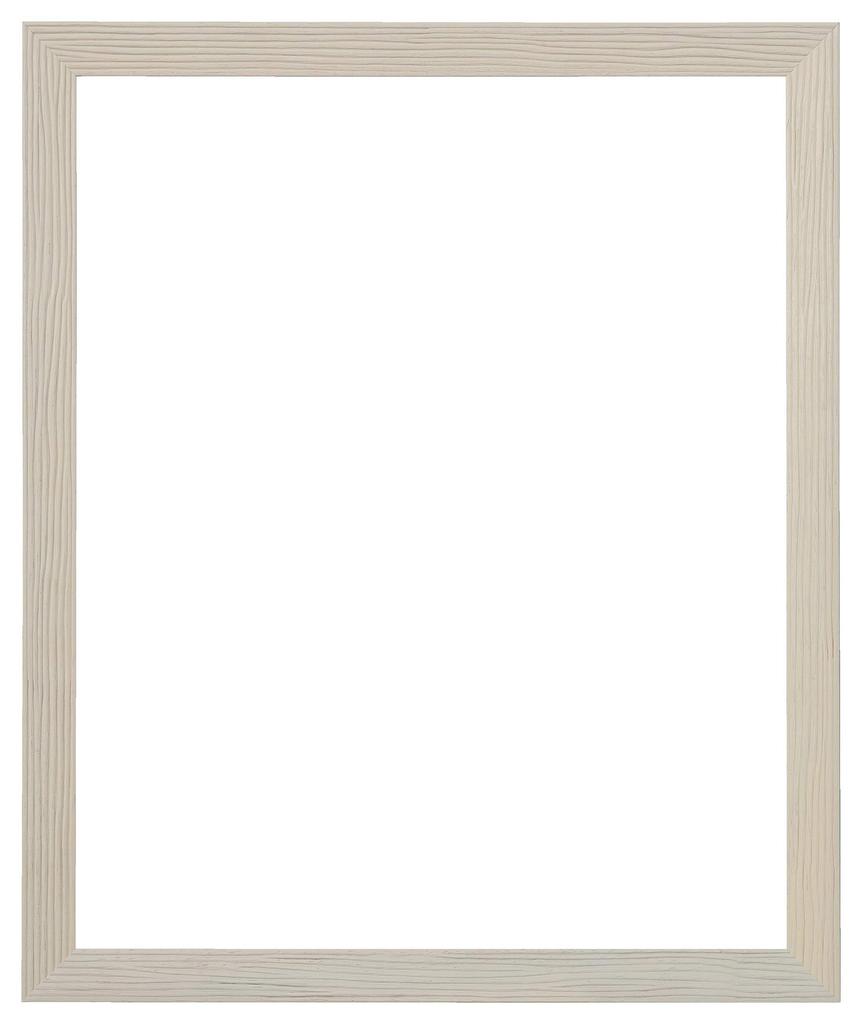 Larson-Juhl Wave Frame, 33mm, White (Inner Dimensions: 606x455mm)
