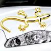 1PC 3D Plastic Gecko Lizard Decal Waterproof Car Truck Sticker Lizard Gecko Decal Badge Emblem Decor Car Accessories