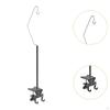 Tank Hook Organizer, Camping Light Holder, Accessory, Black, Ideal for Outdoor Activities