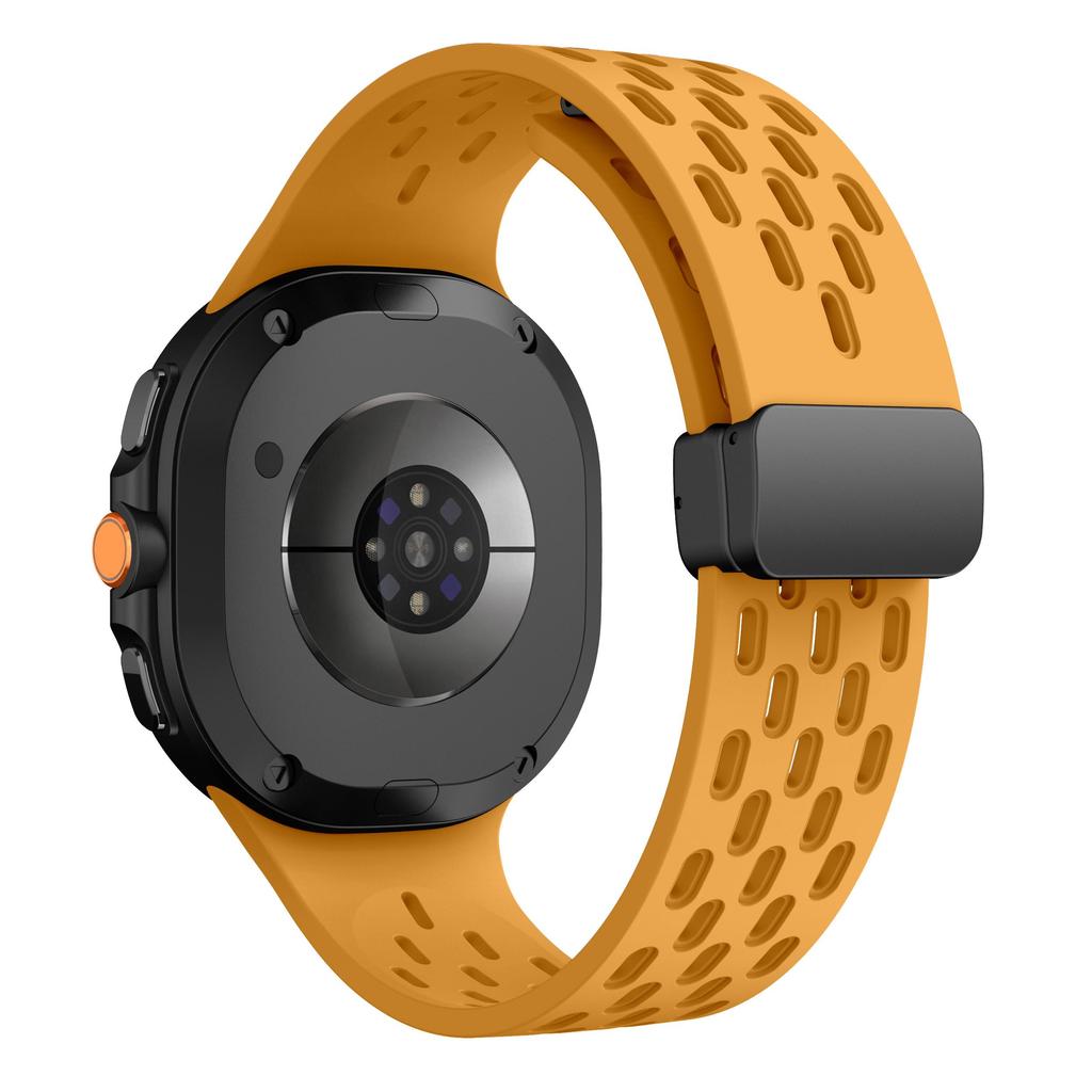 Silicone Strap for Samsung Galaxy Watch 8 40mm 44mm Magnetic Buckle No Gaps Band for Samsung Galaxy Watch 8 Classic 46mm Band