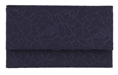 Daiko Sangyo Chirimen Silk Prayer Bead Case, Black, Made In Japan, 805-4