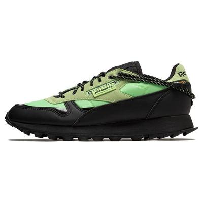 Scarpe Classiche in Pelle Trail X Pleasures 'Neon Mint' H06244