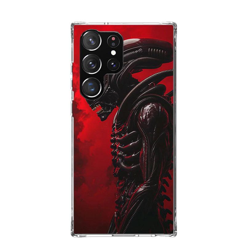 Cool A-Alien X-Xenomorph Phone Case For Samsung Galaxy S26 S25 Edge S24 S23 FE S22 Ultra S21 Plus S20 + Fundas Cover Coque Galax