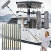 Scalable Duster Microfiber Brush Spider Web Dusting Ceiling Stair Dust Corner Remover Household Cleaning Home Telescopic Tool