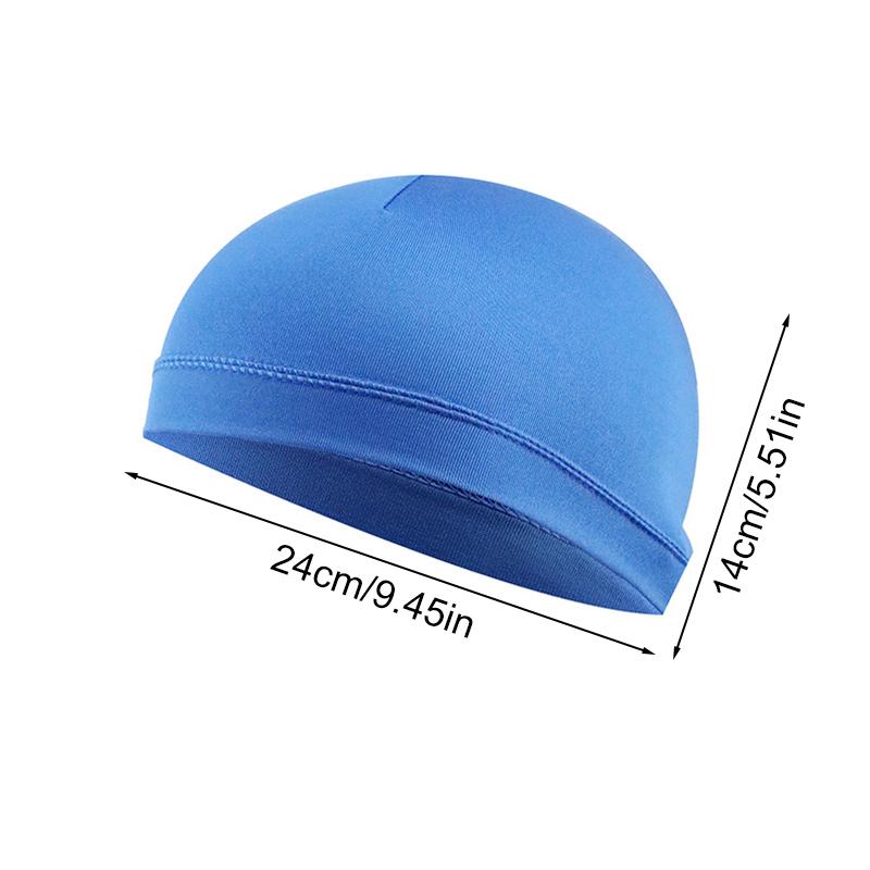 1Pc Polyester Unisex Helmet Summer Inner Cap Anti-sweat Quick Dry Bike Sports Hat Anti-UV Cycling Cap Motorcycle