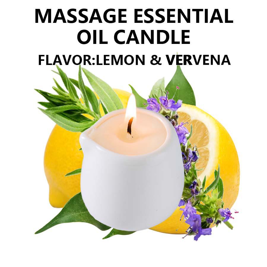 Fruity Scent Low Heat Massage Oil Candle Ultra Hydrating Body Care with Coconut Wax Oil 1.69 Oz Home Decor Valentines