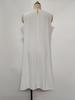 2025 Women's Plus Size Elegant Solid Color Sleeveless Summer Dress