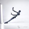 Stickybones Highly Posable Art Animation Figure Dark Storm - & 8.5"