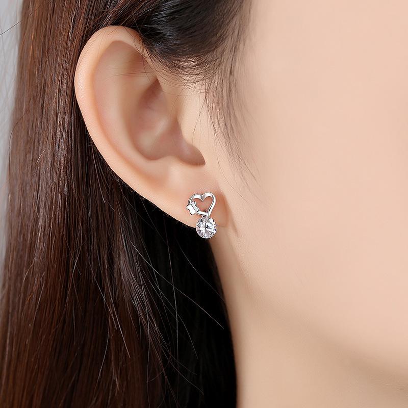 Korean Style Butterfly & Flower Stud Earrings for Women