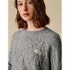 Inman Women's Retro Cable Knit Sweater