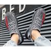 Herren Strick Laufschuhe Atmungsaktiv Leicht Nicht-rutschend Sneaker Bequem Freizeit Sportschuhe