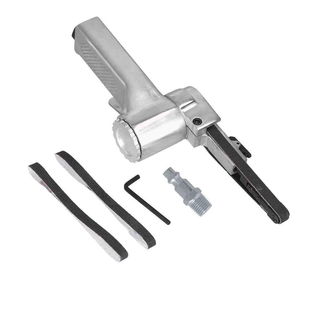 Air Belt Sander Pneumatic with Sandpaper Polishing Grinding Machine 1in KP699 10x330mmAmerican